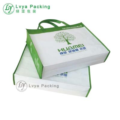 China Handled PP Laminated Buy To Recycle PP Non Woven Bag With Logo for sale