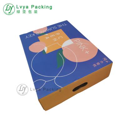 China Factory Price Cheap Price Handmade Cardboard Custom Printed Corrugated Shipping Packing Box For Honey Peach With EVA for sale