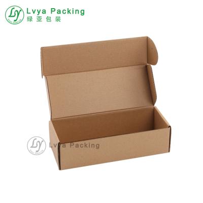 China Wholesale Recyclable Brown Custom Cardboard Cardboard Flat Corrugated Box for sale