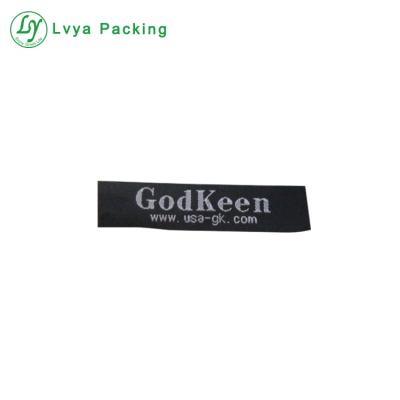 China Sustainable Garment Woven Label Clothes Label And Printed Fabric Labels for sale