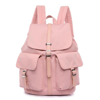 China New-fashion bag fashionable large capacity foldable computer waterproof nylon fiber backpack for sale