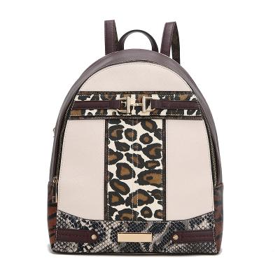 China Factory wholesale PU girls school leather backpack waterproof with cheap price for sale