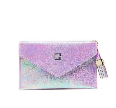 China Classic Women's Wallet Holographic Mini Coin-Pocket Envelope Purse Card Holder for Ladies for sale