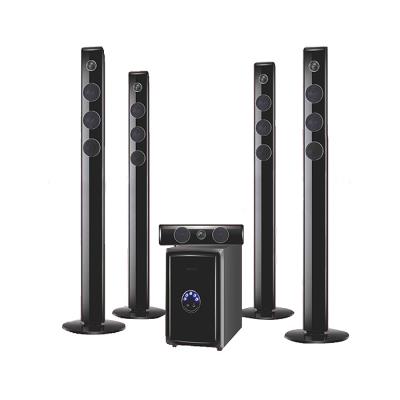 China Hot-selling 5.1 Wireless Home Theater Wireless Home Theater System with USD, SD, Fm Radio, Home Theater 51 Remote Control Speakers for sale