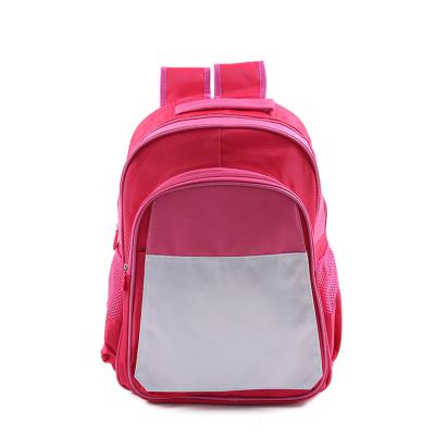 China Waterproof Custom Logo Sublimation Kids School Book Bag for sale