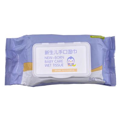 China Baby Nonwoven Newborn Care Cleaning Wet Cloth for sale