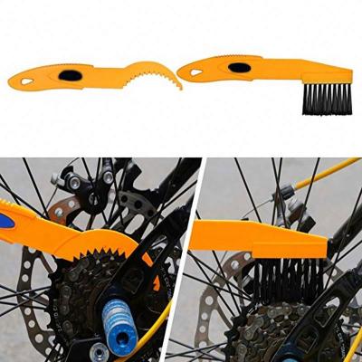 China 2022 new bicycle chain remover scrubber sweeps yo2, cj bike cleaning brush tools accessories YQ020047 for sale