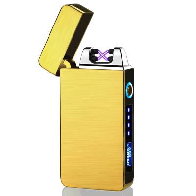 China Hot Selling Logo Electric USB Rechargeable Custom Lighter for sale