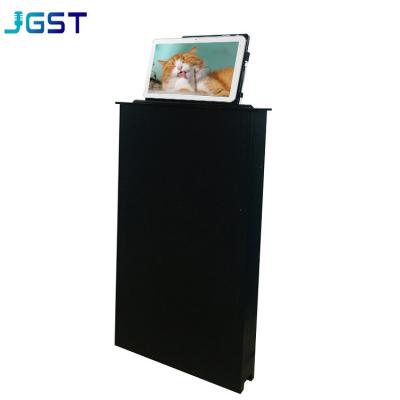 China Voting New Design Motorized Ipad Elevator Central Control Tablet Elevator Noise Ipad Lifting For Conference Room for sale