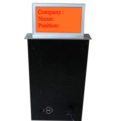 China Hot Selling Conference Indoor Meeting Office Electronic Name Card Elevator Electronic Business Card Table Card Paperless Elevator for sale