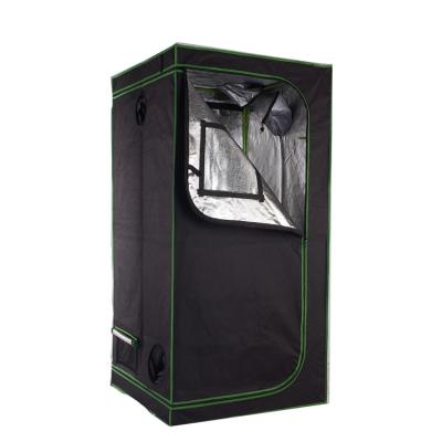 China Easily Assembled Toxin Free Hardware Metal Frame Solid Locking Compact Grow Tent 2x3 With Reflective Interior Walls for sale