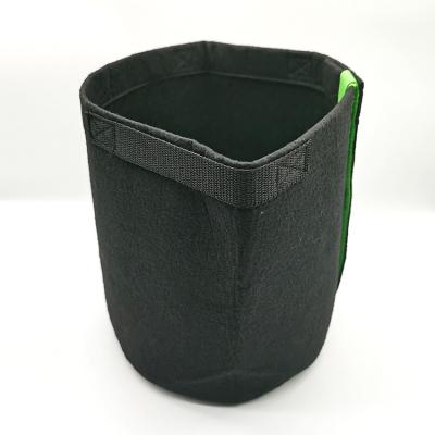 China Heavy Duty FABRIC Large Hydroponic Plants Growing Pots Fabric Grow Bags 25 Gallon for sale