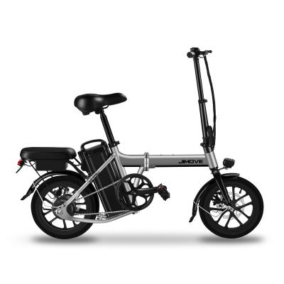 China Power Aluminum Folding Battery 350w JI-motion 14inch 15ah Electric Bicycle Ebike With En15194 for sale