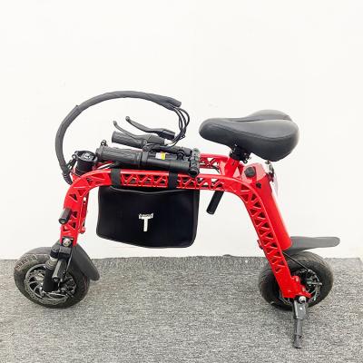 China Ultra-Fast Alloy 36V 250W Motor Ebike Aluminum Lithium Battery Mini Foldable Bicycle 10 Steps CST Wheeled Electric Bike for sale