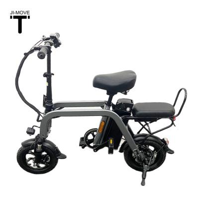 China China Manufacturer Custom 48V 15Ah 350W Luxury 12 Inch Tire Mini Fold Bicycle Ebike Electric Bike for sale