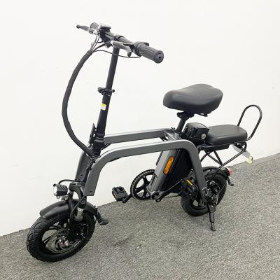 China JI-motion 12inch Wheel Aluminum Mini Ebike Battery Capacity 15ah Electric Bicycle for sale