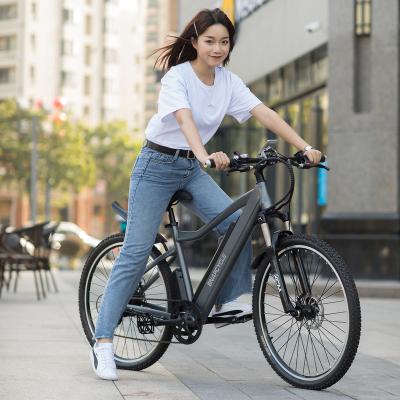 China Durable 26 Inch Aluminum Alloy Wheeled Electric Bike Electric Frame Mountainbike Ebike for sale