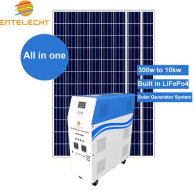 China Home Actory 12kw Off Grid 10 Amp Solar System 8 Kw Power , Best Battery For Solar System for sale