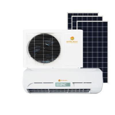 China Hybrid Entelechy Off Grid Air Conditioner Manufacturer Wall Mounted Solar Panel Solar Air Conditioner Supplier for sale