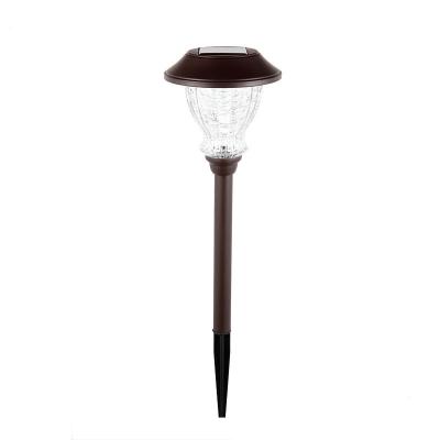 China Garden SS Sensor LED Sola Light Flower Pattern Outdoor Garden Light Solar Power for sale