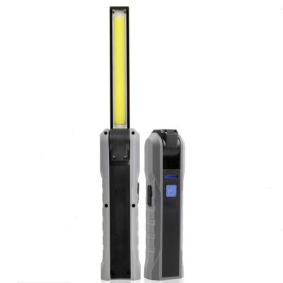 China 2021 High Quality Plastic + Aluminum LED Work Light Inspection Car Plastic Rechargeable LED Work Light for sale