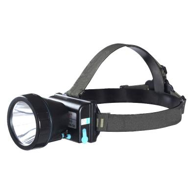 China Camping Plastic Waterproof Head Lamp Flashlight High Power 300LM Mining Rechargeable Headlamp for sale