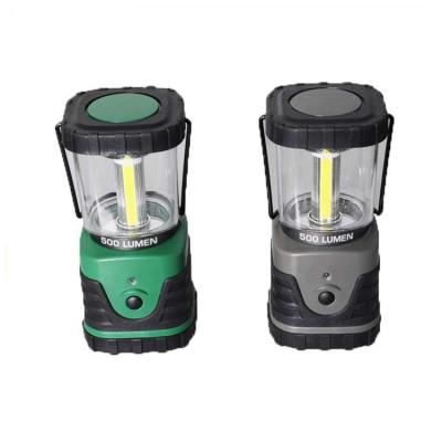 China 500Lumen LANDSCAPE Hanging Camping Lamp Lantern LED Plastic LED Camping Lamps for sale