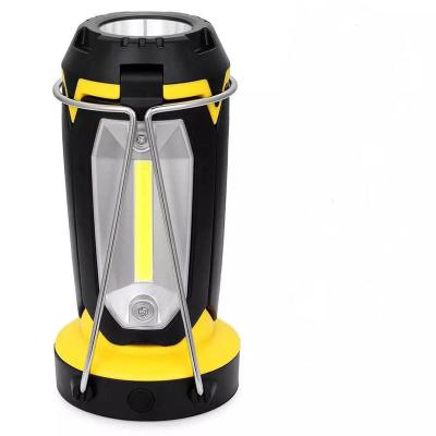 China Outdoor Camping Camping LED Plastic Triple Lantern With Dry Battery for sale