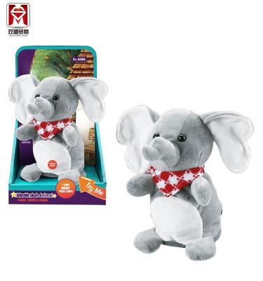 China Toy For Kids Custom Plush Stuffed Plush Toys Reread Elephant Plush Toy With Dancing And Music for sale