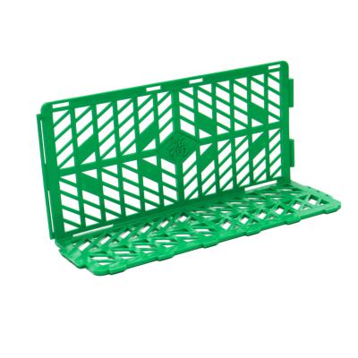 China Plastic Fence PP Supermarket Partition Fresh Fruits And Vegetables Separation Panel for sale