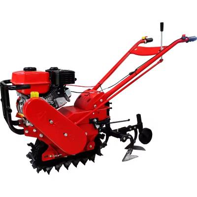 China Farms 7-9Hp gasoline / Diesel Engine Power Tiller Walking Tractor Farm Equipment Rotavato Cultivators Multifunction Mini Weeder Tiller for sale