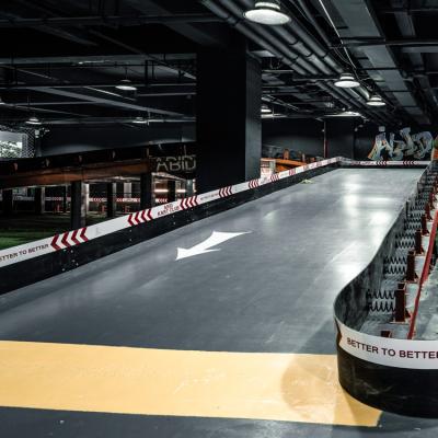 China HVFOX Indoor Barrier Go Kart Track High Quality Rubber For Karting Race Track for sale