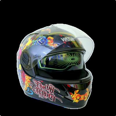 China China Retro Helmet Full Face Karting Helmet Motorcycle Helmets for sale