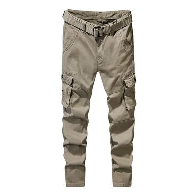 China 2021 Anti-Wrinkle Mens Casual Pants Twin Cotton New Pants Cheap Dropshipping Mens Cargo Pants For Men for sale