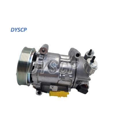 China 6C12 6453QJ Compressor de ar condicionado para automóveis Para Peugeot 307 2007 6PK à venda