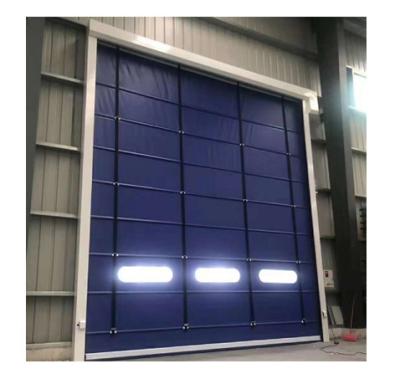 China Factory Customized Size Waterproof Hot Selling Plastic Quick Roll Up High Speed ​​Zipper Door for sale