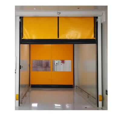 China Waterproof Cheap Industrial PVC Dust Barrier High Speed ​​Clean Quick Release Door for sale