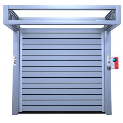 China Anti-theft hot sale high speed spiral door spiral rolling shutter hard fast door for sale