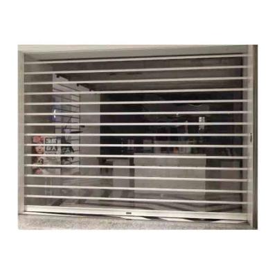 China Waterproof Custom Interior Room Crystal Grilles Interior Wooden Shutter Door for sale