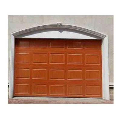 China Waterproof Safe Wooden Garage Door Full Automatic Garage Doors High Quality Warehouse Door for sale