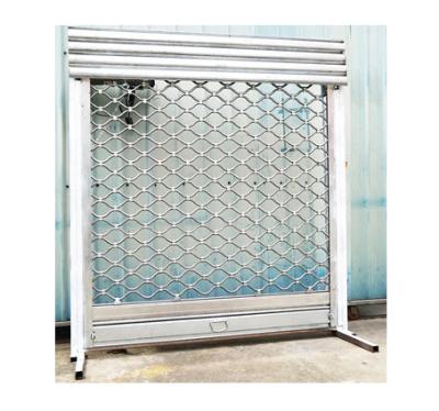 China Mesh Rolling Shutter Door Standard Sizes Vertical Fireproof, Sturdy, Anti-theft Horizontal With Foam for sale