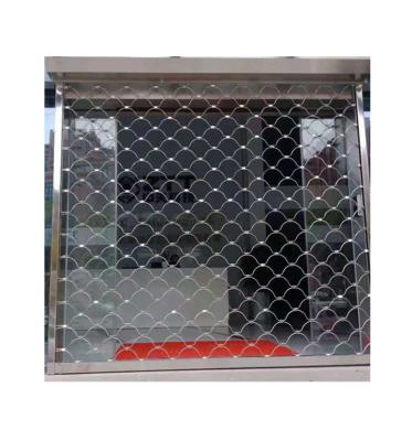 China Bank store electronic rolling mesh door stainless steel mesh rolling shutter anti-theft anti-theft door for sale