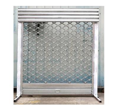 China High Quality Anti-theft Horizontal Security Galvanized Steel Wire Mesh Rolling Shutter Door for sale