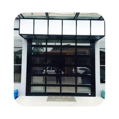 China Customized Anti-theft Color Perspective Door Modern Industrial Sectional Doors for sale