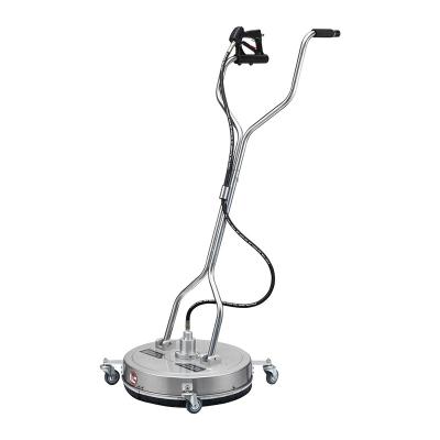 China Critical Cleaning Outdoor High Pressure Cleaner / Residue Free Floor Scrubber 20 Inch Stainless Steel Floor Scrubber 3/8 Quick Connect for sale