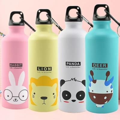 China PORTABLE Bolttle Lovely Animals Creative Gift Outdoor Portable Sports Cycling Camping Hiking Bicycle School Kids Water Bottle for sale