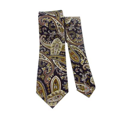 China Cheap Fashion Mens Paisley Tie 6cm Tie From Cotton Manufacturer for sale