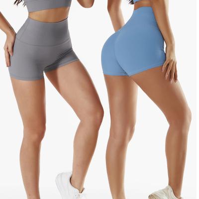 China Breathable Athletic Short Sport Active Tight Shorts Women Yoga Shorts Empty Booty Fitness Gym Shorts Workout Sport Shorts for sale