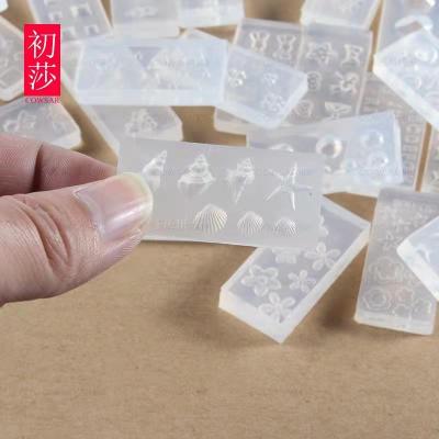 China 3D Silicone Carving Silicone Nail Mold Older Style DIY Practice for sale