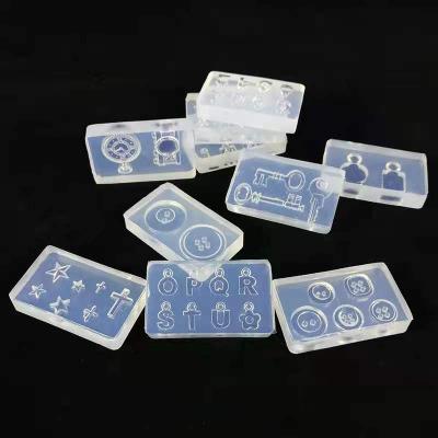 China DIY Manicure 3D Nail Carving Silicone Nail Mold PS Series for sale